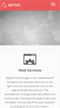 Mobile Screenshot of abydostechnologies.com